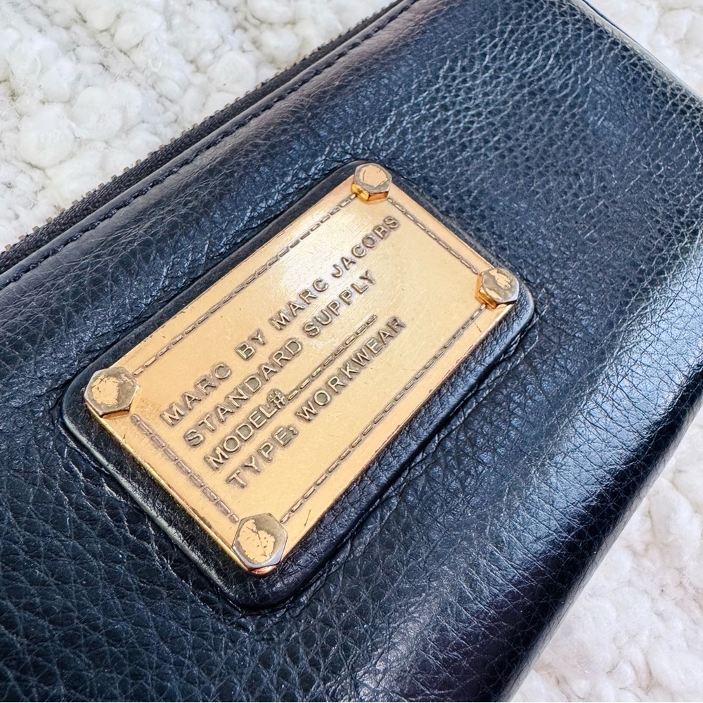Marc By Marc Jacobs Workwear Black Wallet